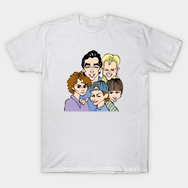 CLASSIC SITCOM - HOME IMPROVEMENT FAN ART!! T-Shirt by cartoonistguy